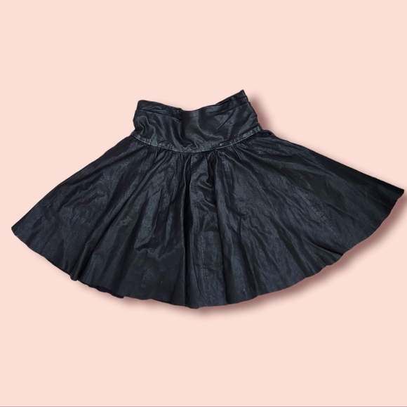 COS Dresses & Skirts - COS Leather Flare Skirt
